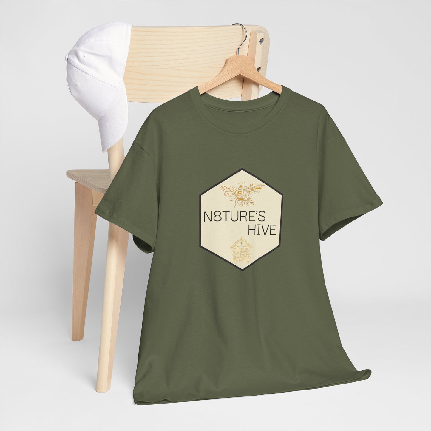 Camiseta con el logotipo original de HIVE de N8TURE