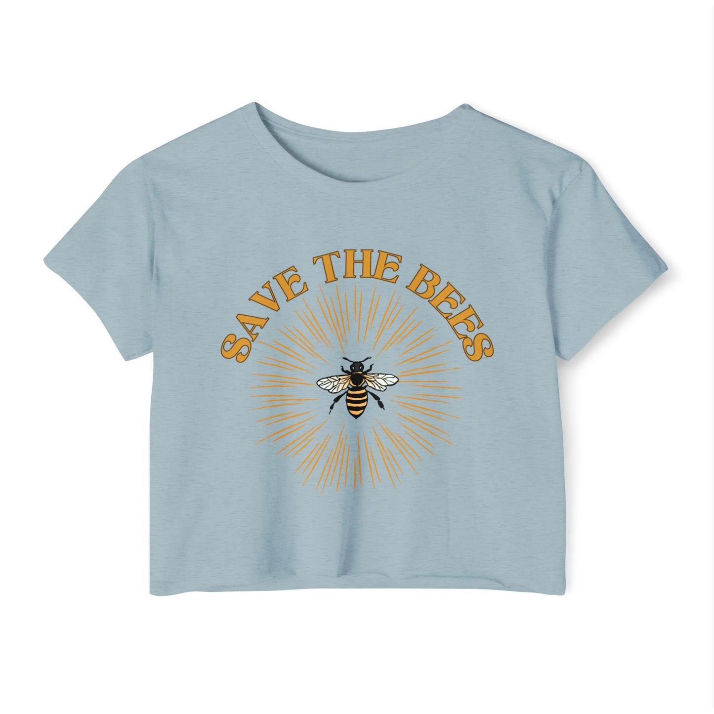 Top corto retro de Save The Bees
