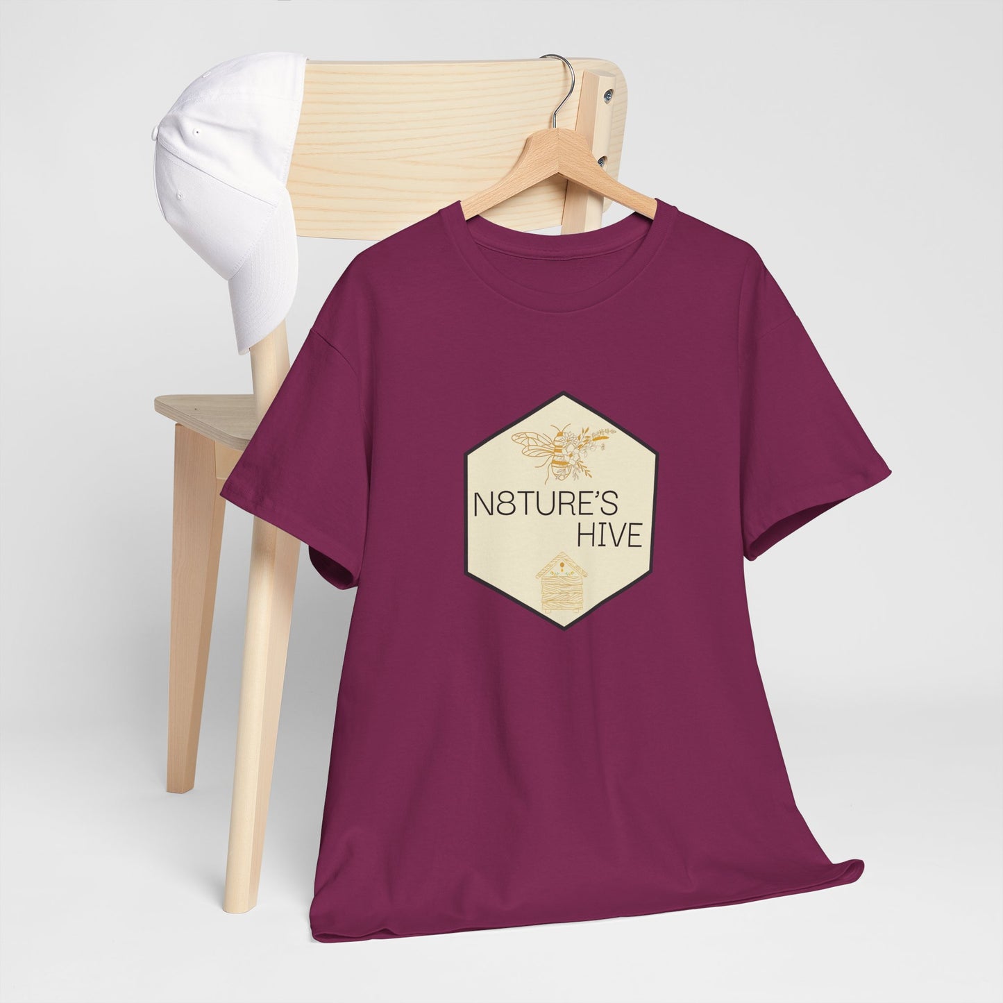Camiseta con el logotipo original de HIVE de N8TURE