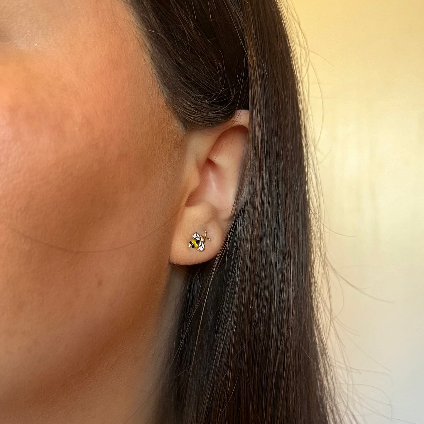 Pendientes de abeja
