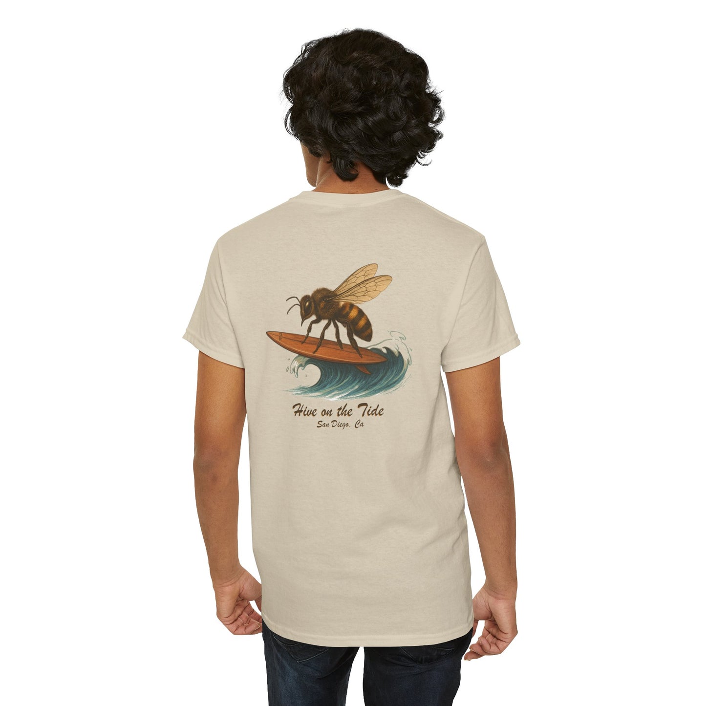 Surfer Bee Unisex Tee