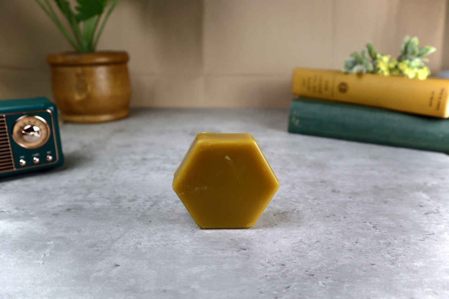 Premium Beeswax Block – 3 oz (Single & Bulk Options)