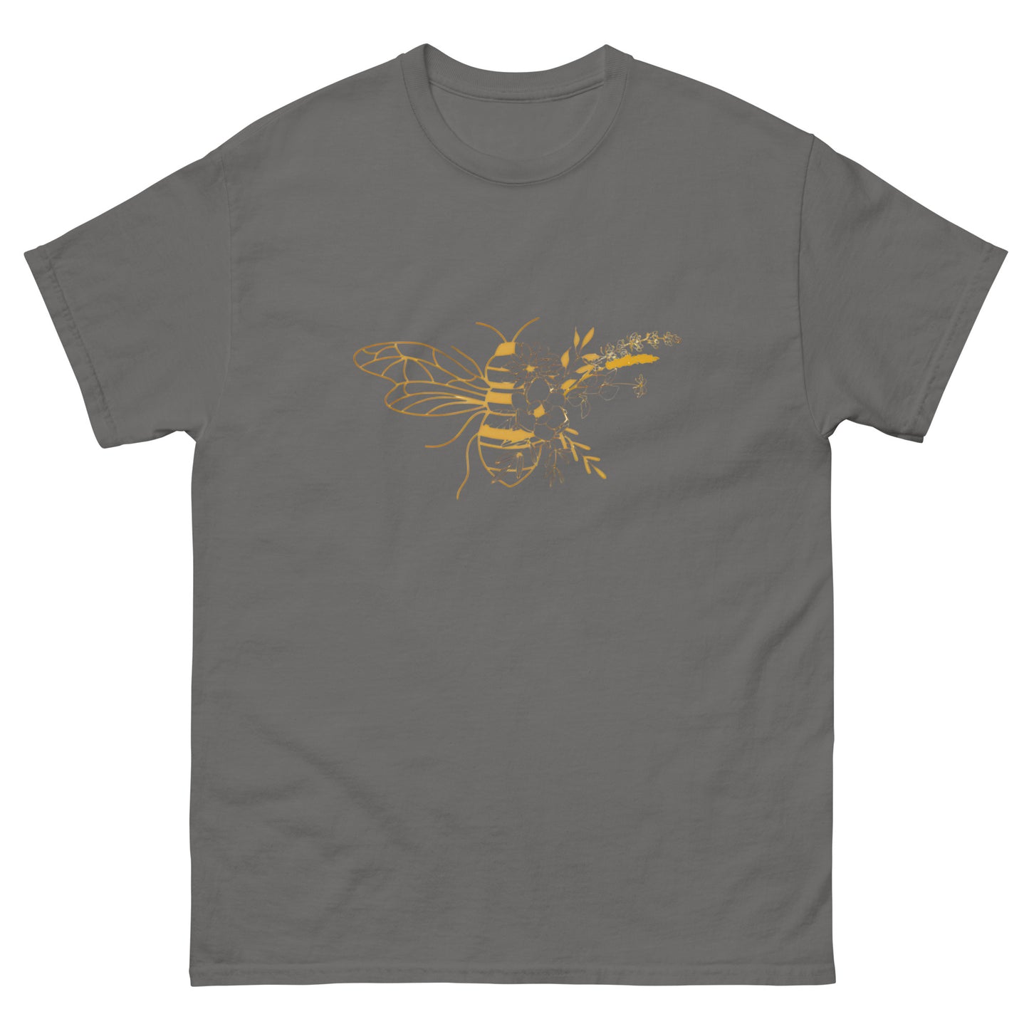 Camiseta unisex con el logotipo de la abeja dorada de N8TURE'S HIVE