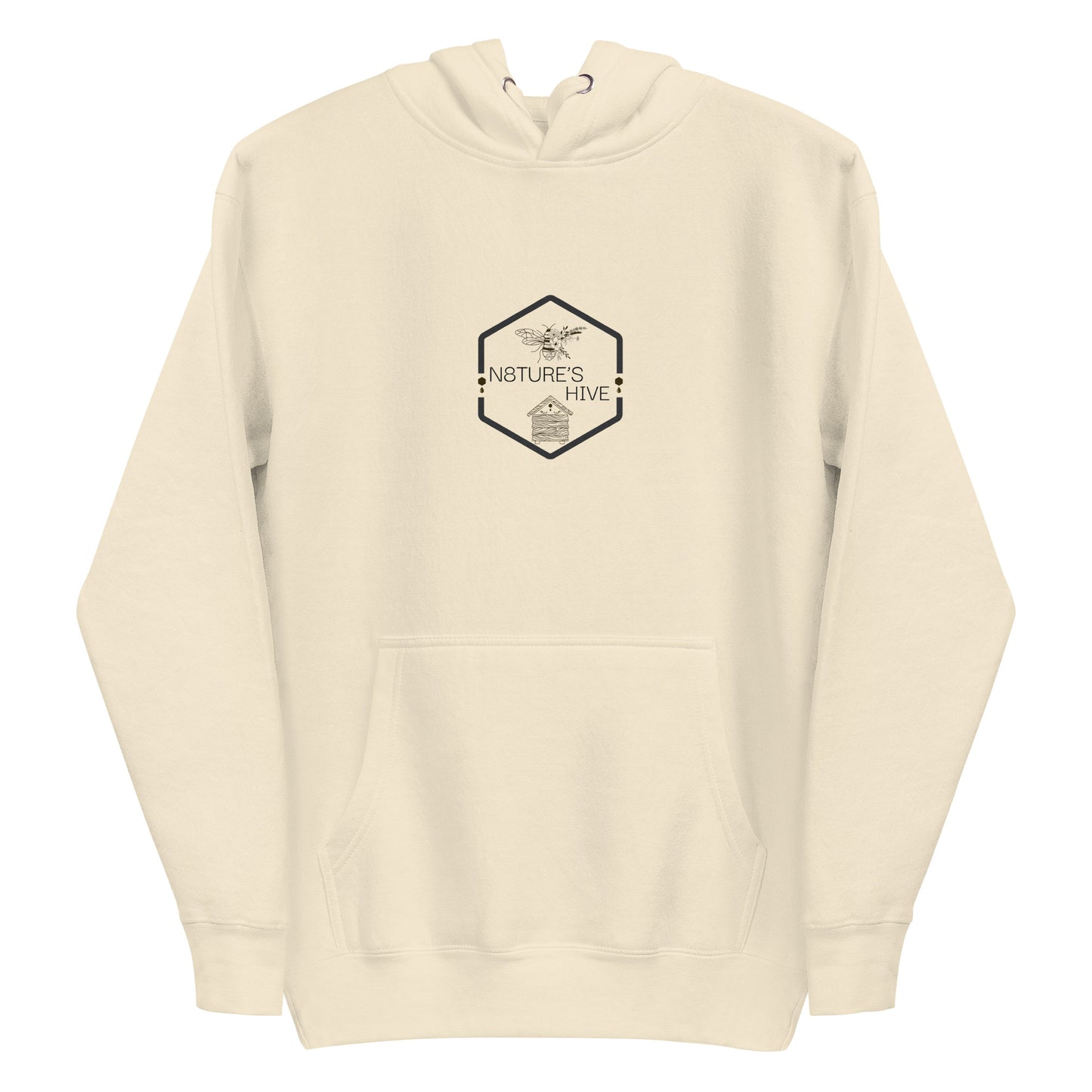 Sudadera unisex con capucha y logotipo HIVE de N8TURE