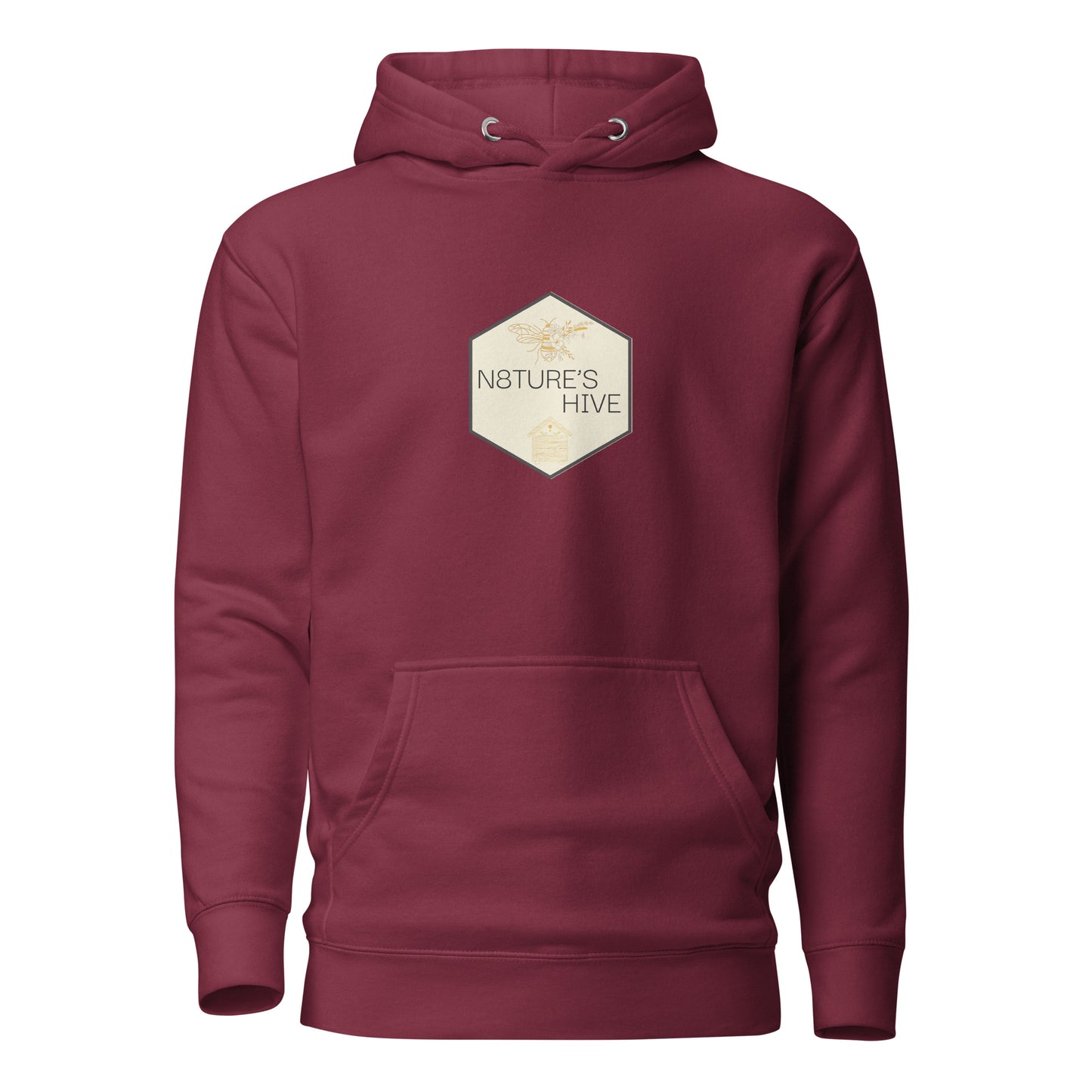 Sudadera con capucha unisex con logotipo de N8TURE'S HIVE OG