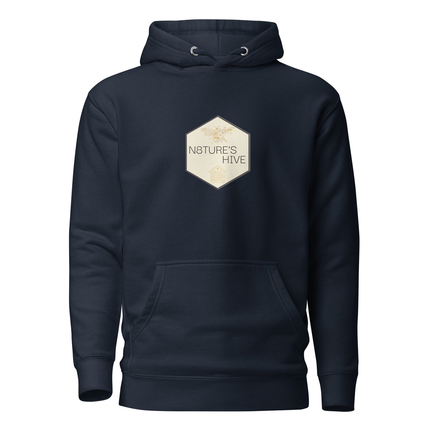Sudadera con capucha unisex con logotipo de N8TURE'S HIVE OG