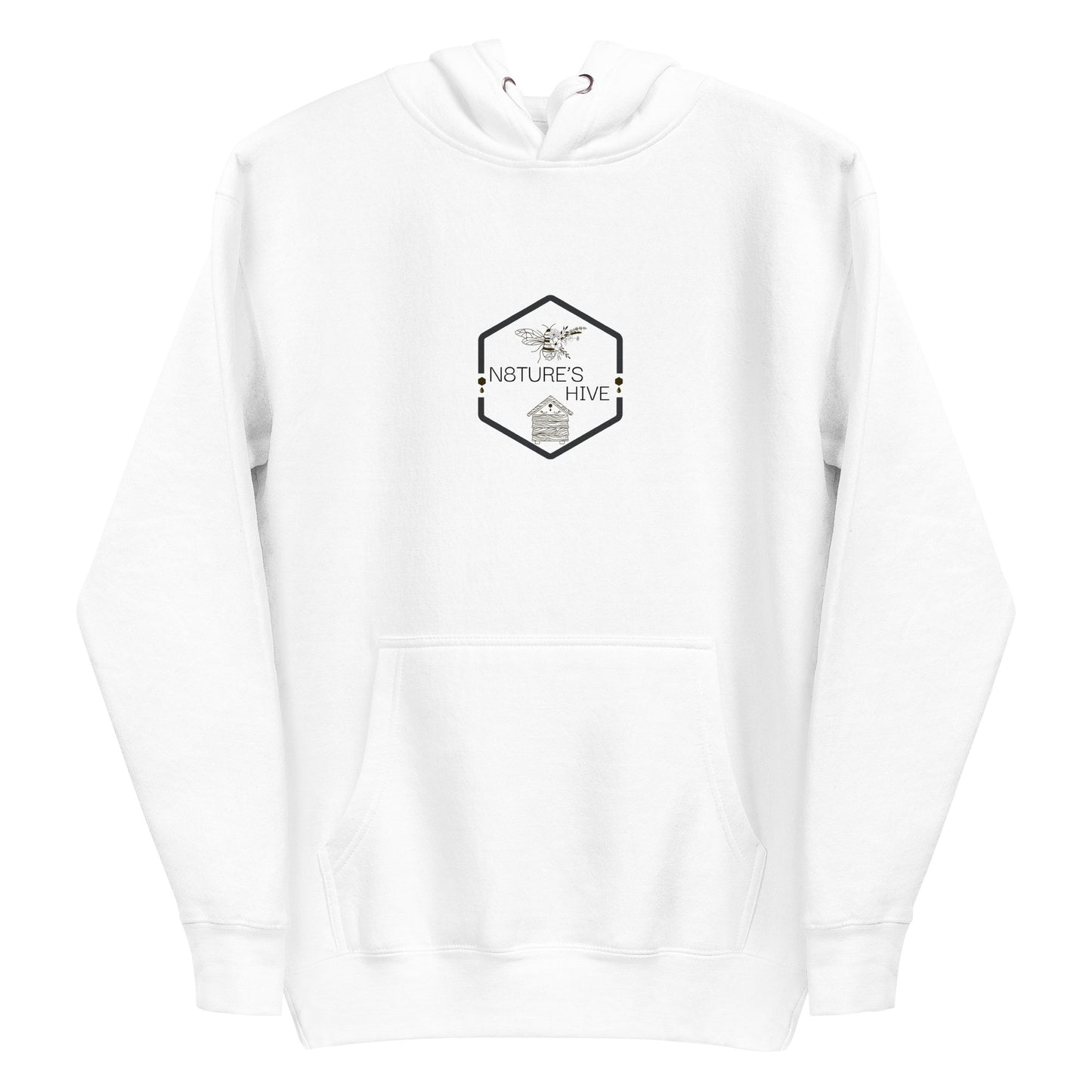Sudadera unisex con capucha y logotipo HIVE de N8TURE