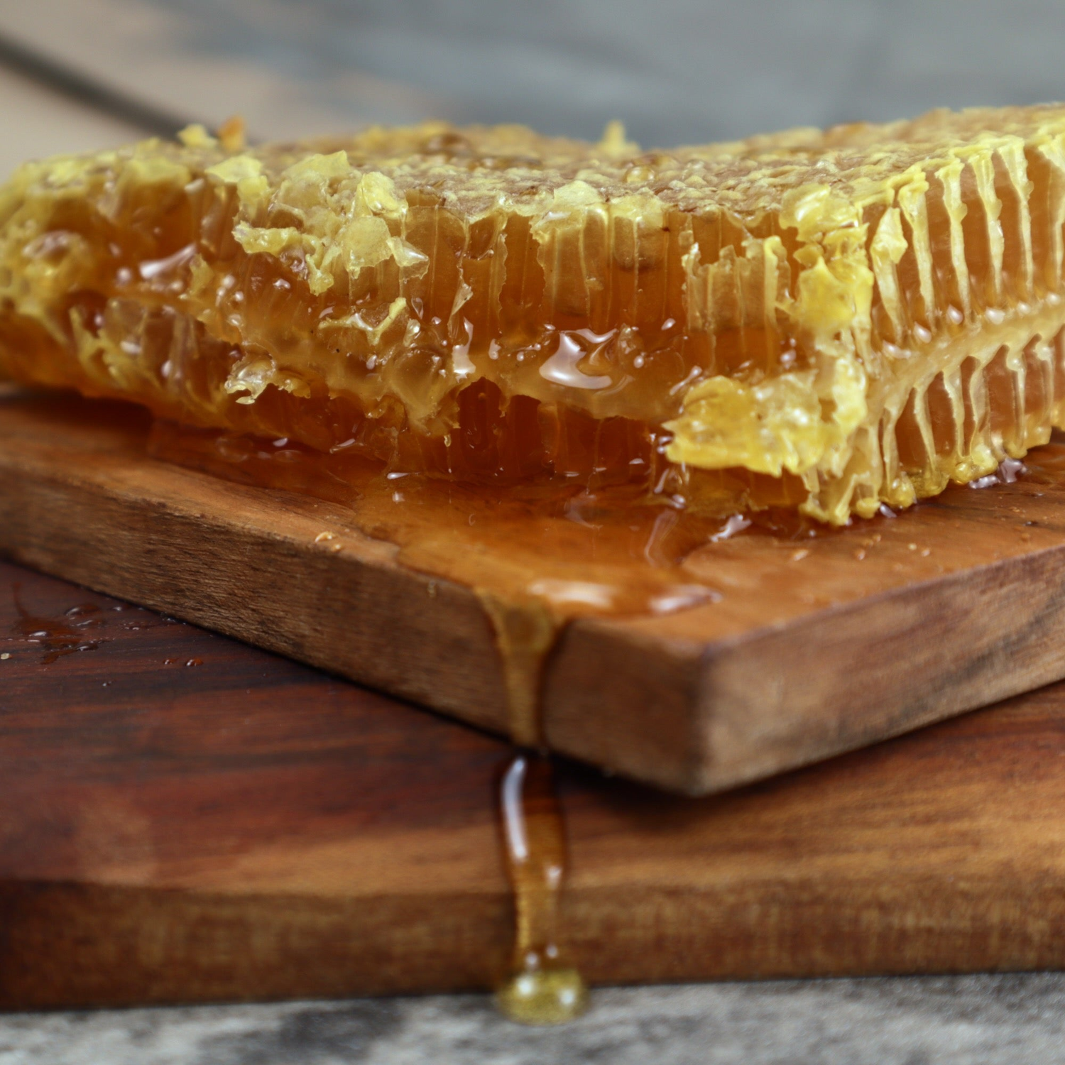 Fresh-Cut Raw Honeycomb