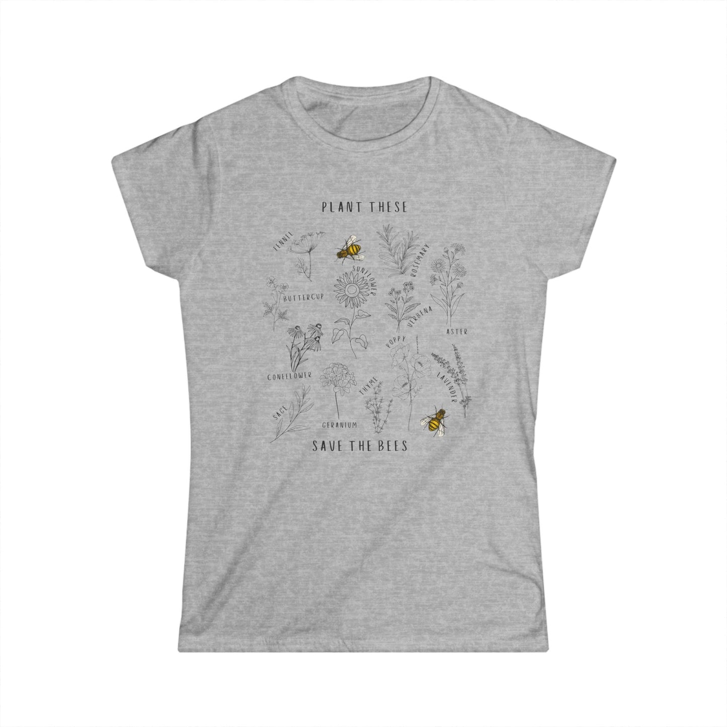 Camiseta Plant These Save The Bees