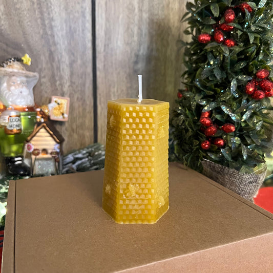 Handcrafted Beeswax Candles – Holiday Collection