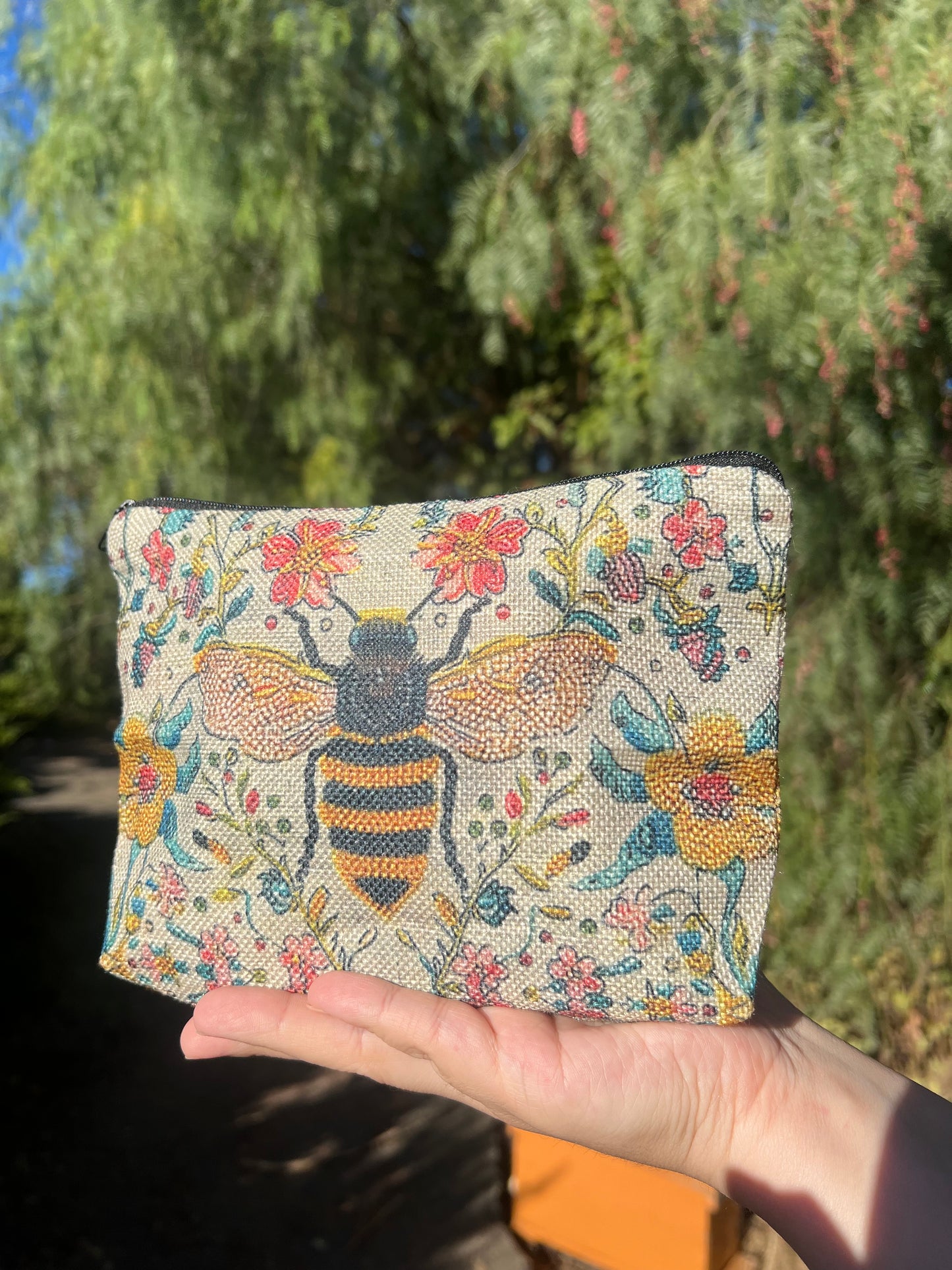 Bee Cosmetics Bag