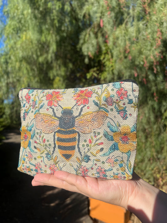 Bee Cosmetics Bag