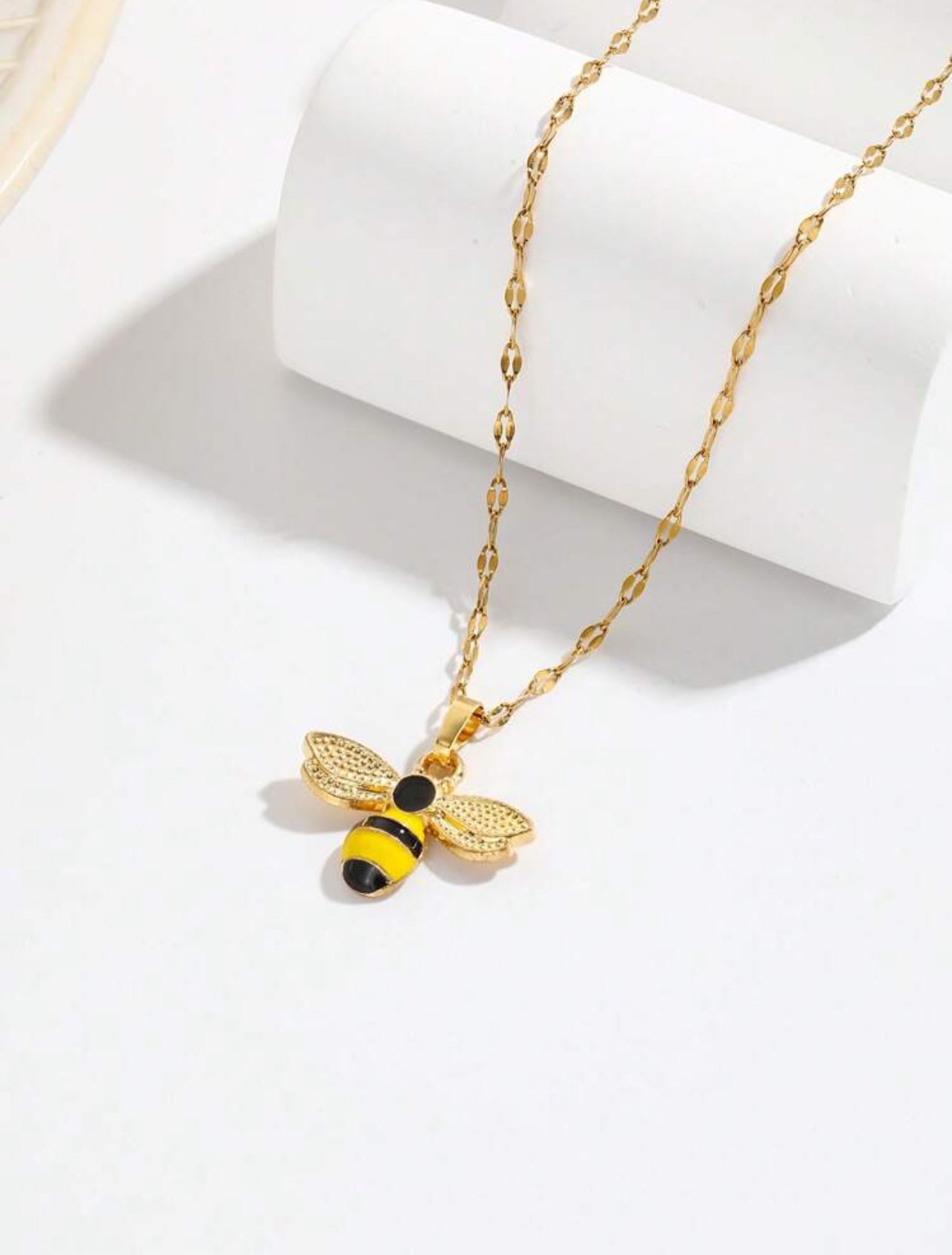 Bee Pendant Necklace