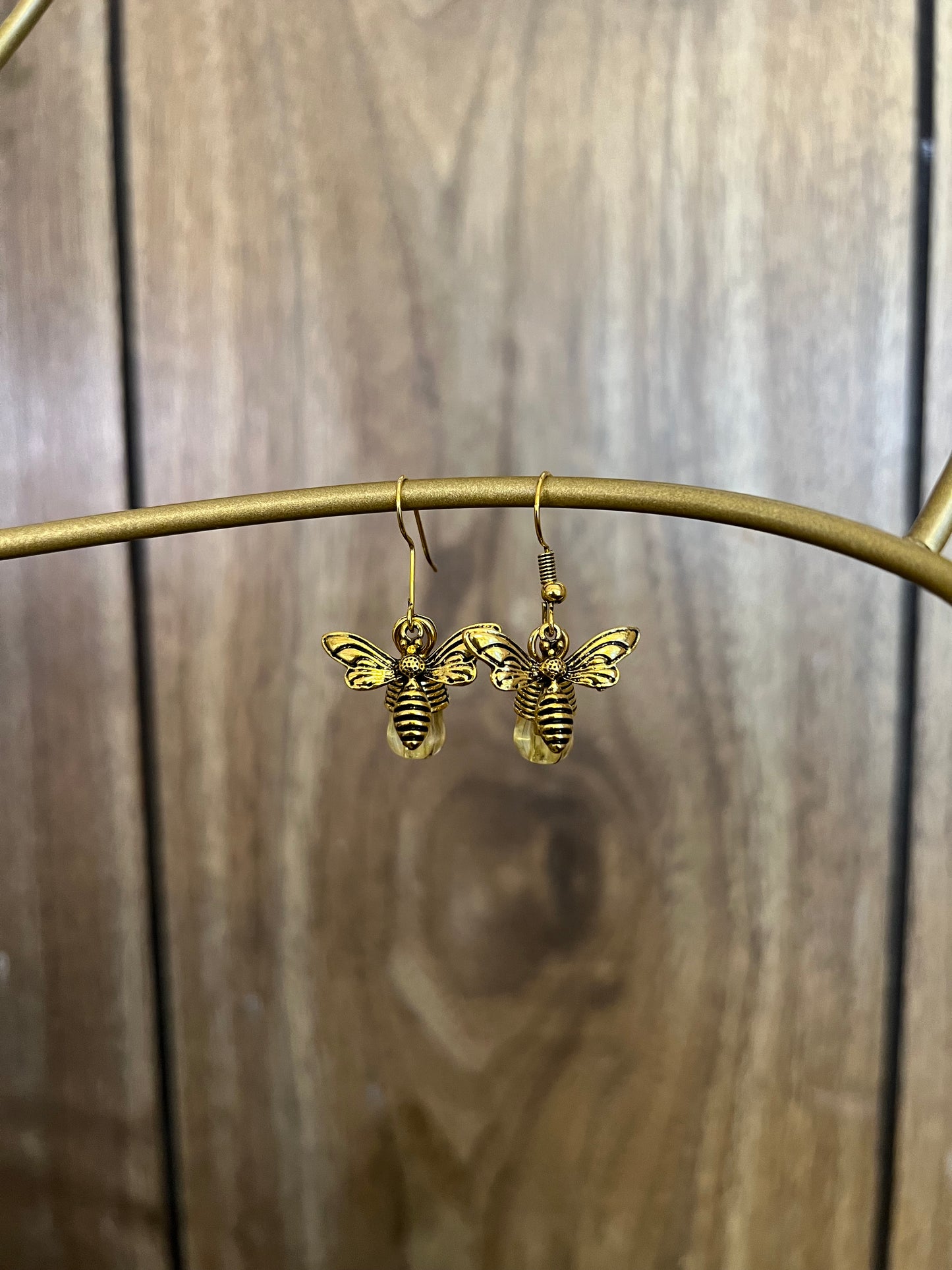 Bohemian Chic Bee Shaped Earrings