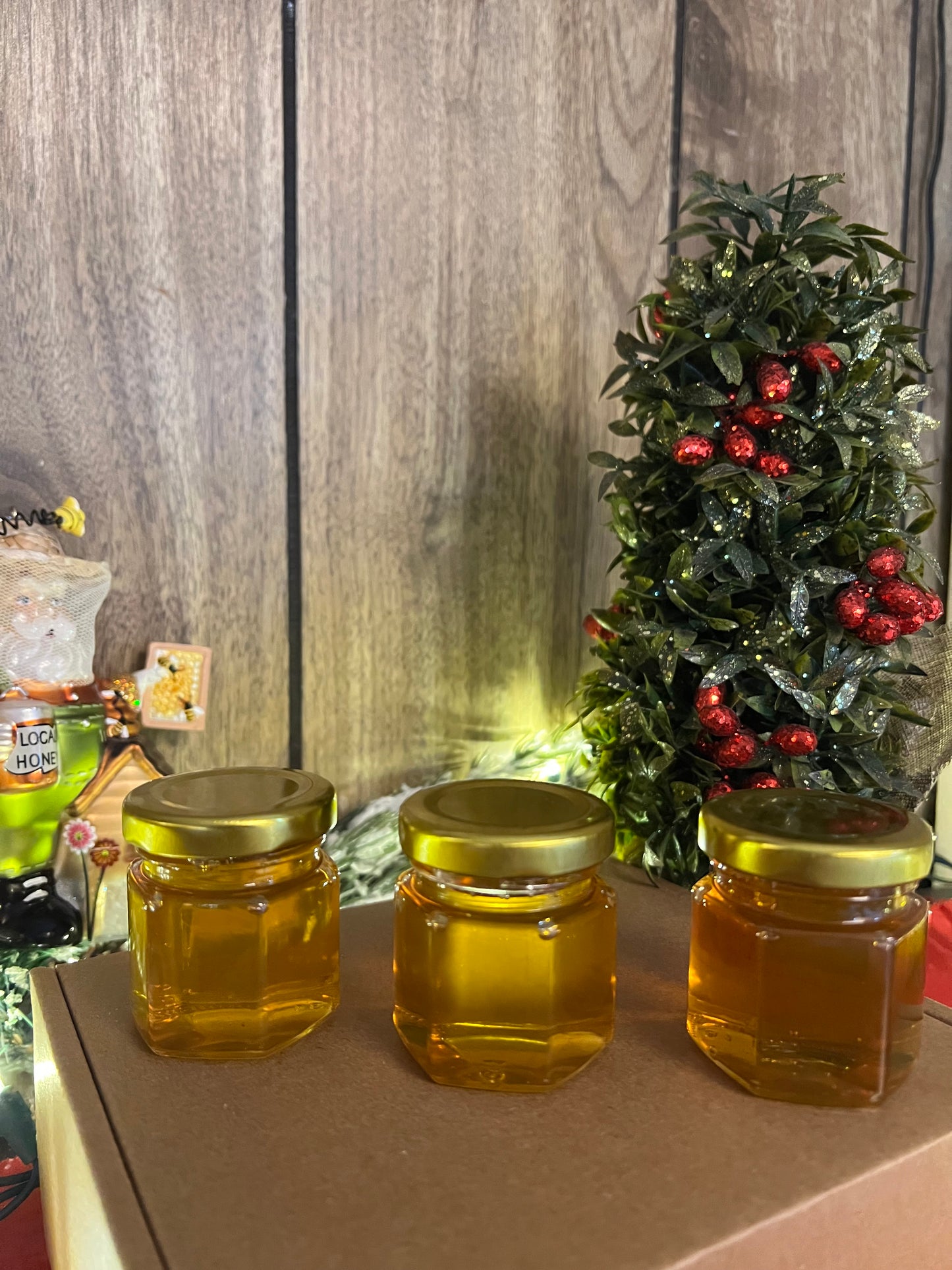 Mini Honey Jar Trio – Perfect Stocking Stuffers