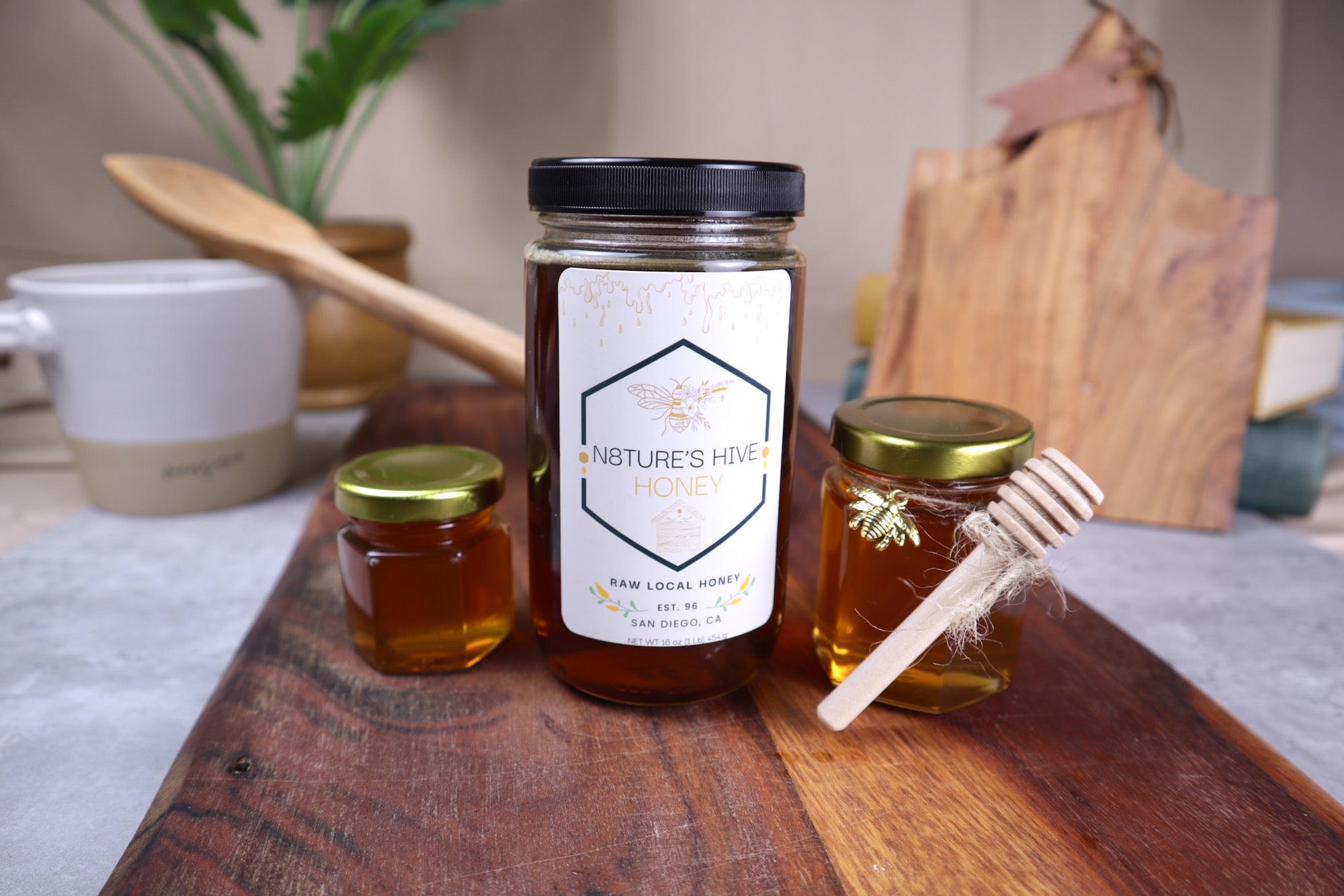 N8TURES HIVE – San Diego Honey, Beeswax Candles And More