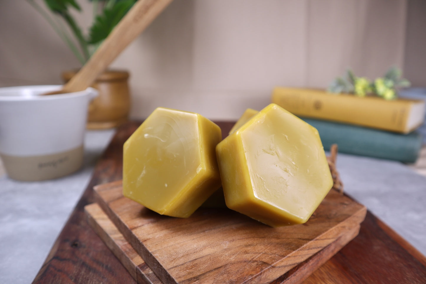 Premium Beeswax Block – 3 oz (Single & Bulk Options)