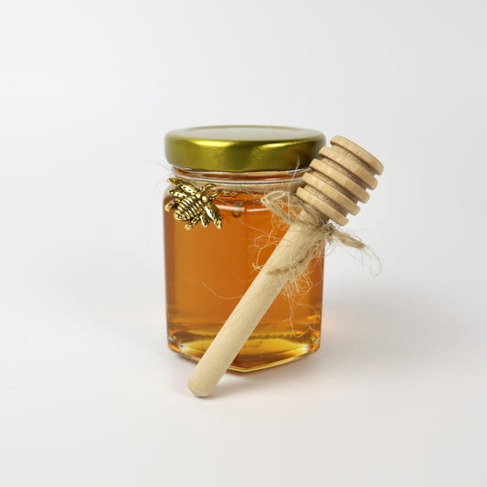 Minitarro de miel de 4 oz: paquete de regalo esencial