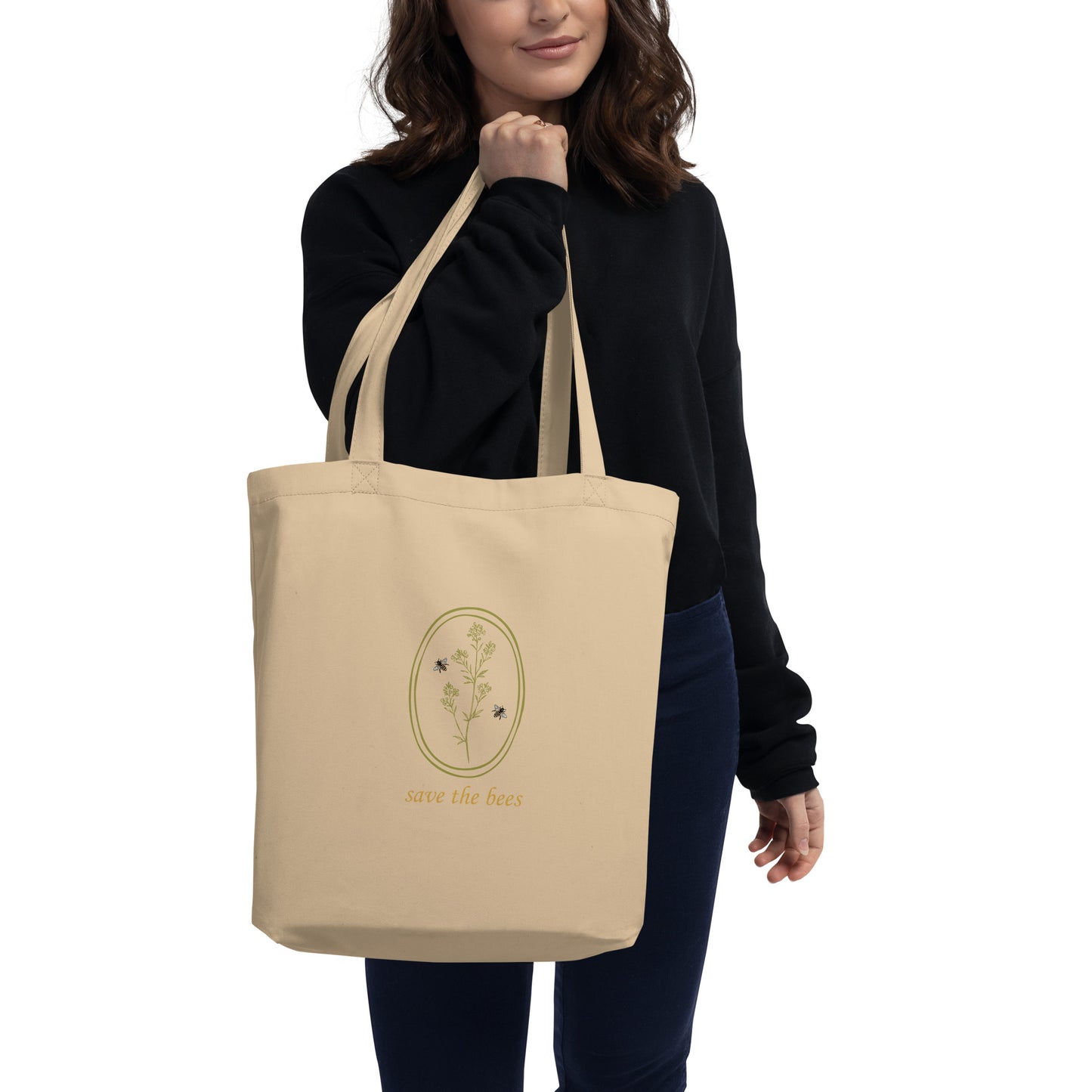 Save The Bees Vintage Logo Tote Bag