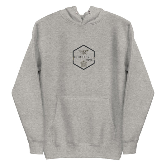 Sudadera unisex con capucha y logotipo HIVE de N8TURE